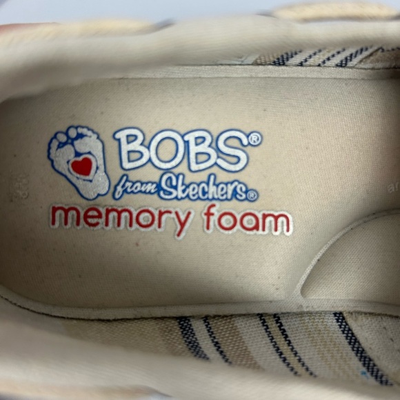 Bobs from Skechers Women’s Natural Canvas Espadrille Size 8 - Picture 6 of 9